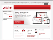 Tablet Screenshot of fremap.net