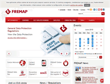 Tablet Screenshot of en.fremap.es
